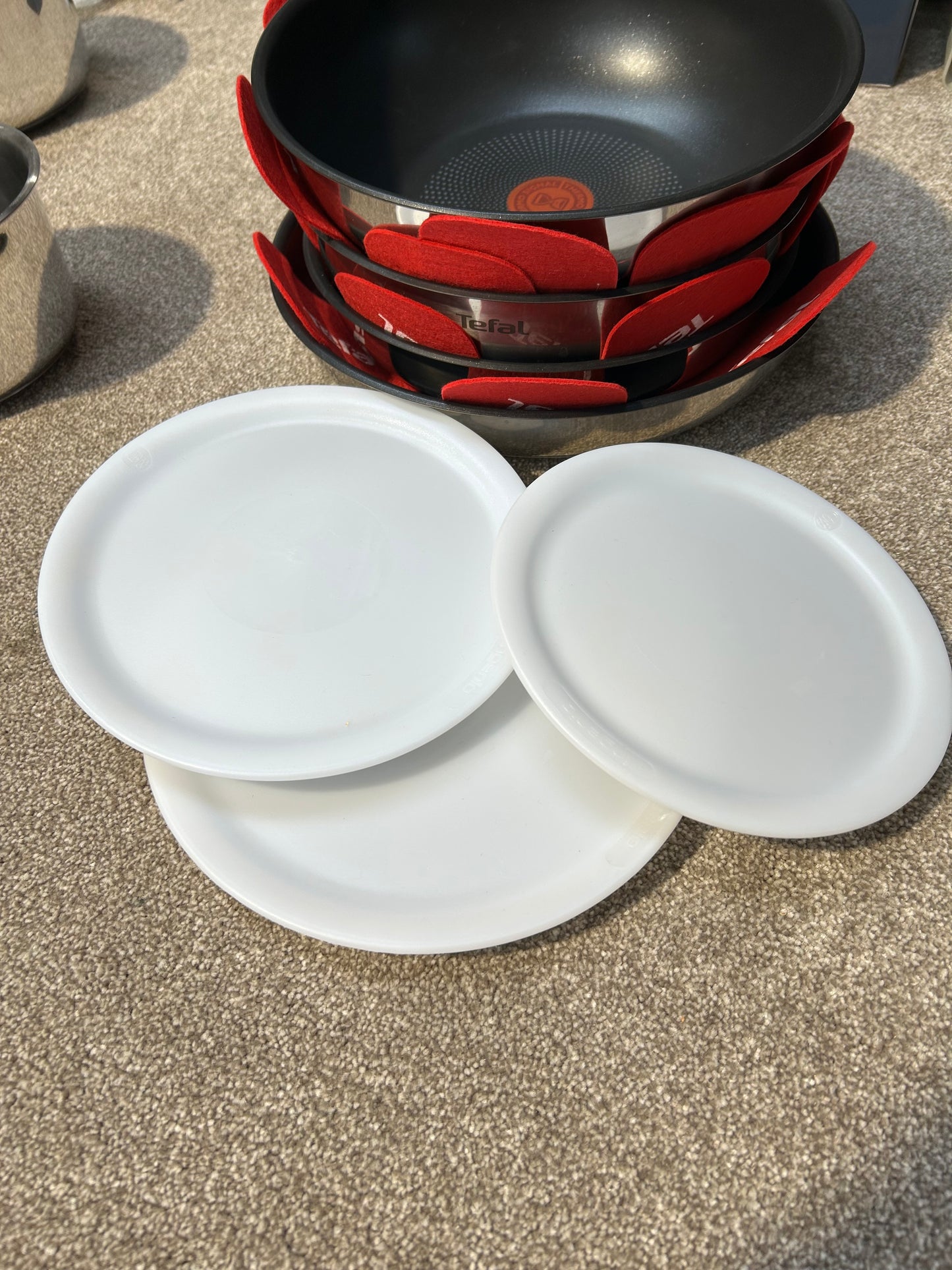 Tefal Ingenio Emotion Stainless Steel Pans, Lids & Utensils Set, 22 Piece