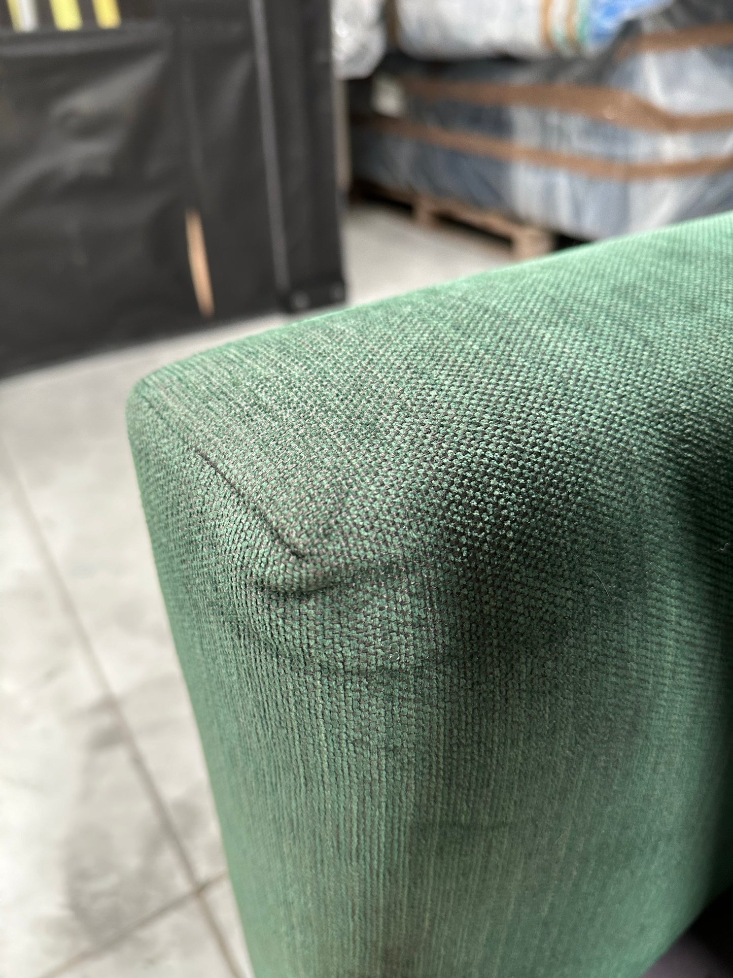 John Lewis Draper II Large 3 Seater Sofa, Dark Leg, Alpine Green