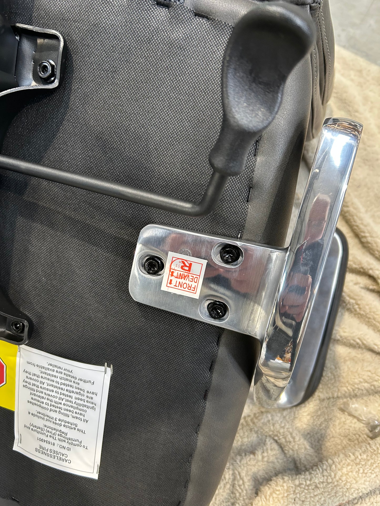 John Lewis Grafton Executive Office Chair, Charcoal