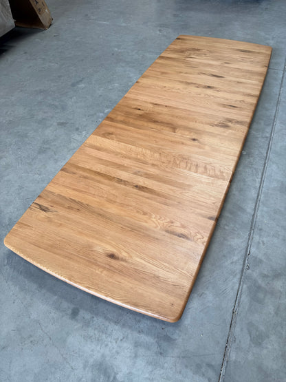 John Lewis X-Ray 6-8 Seater Extending Kitchen Dining Table Oak