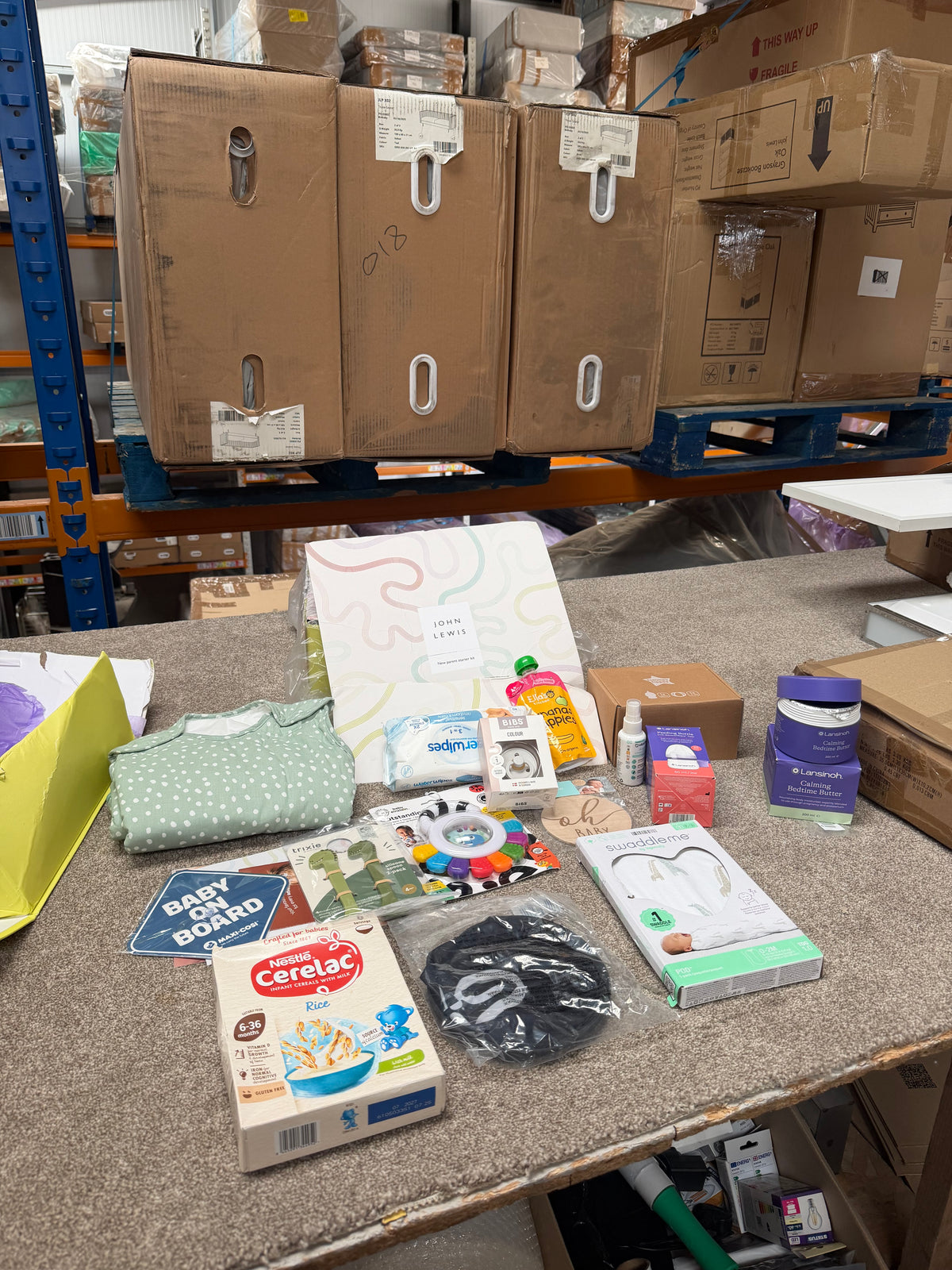John Lewis New Parent Starter Kit Baby Box