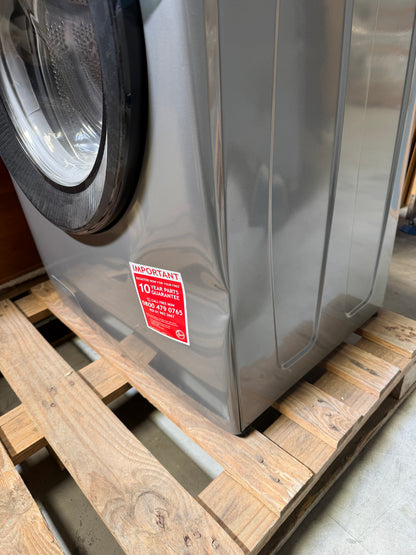 Hoover H-WASH 350 H3WPS696TMBR6-80 Freestanding Washing Machine, 9kg Load, 1600rpm Spin, Graphite