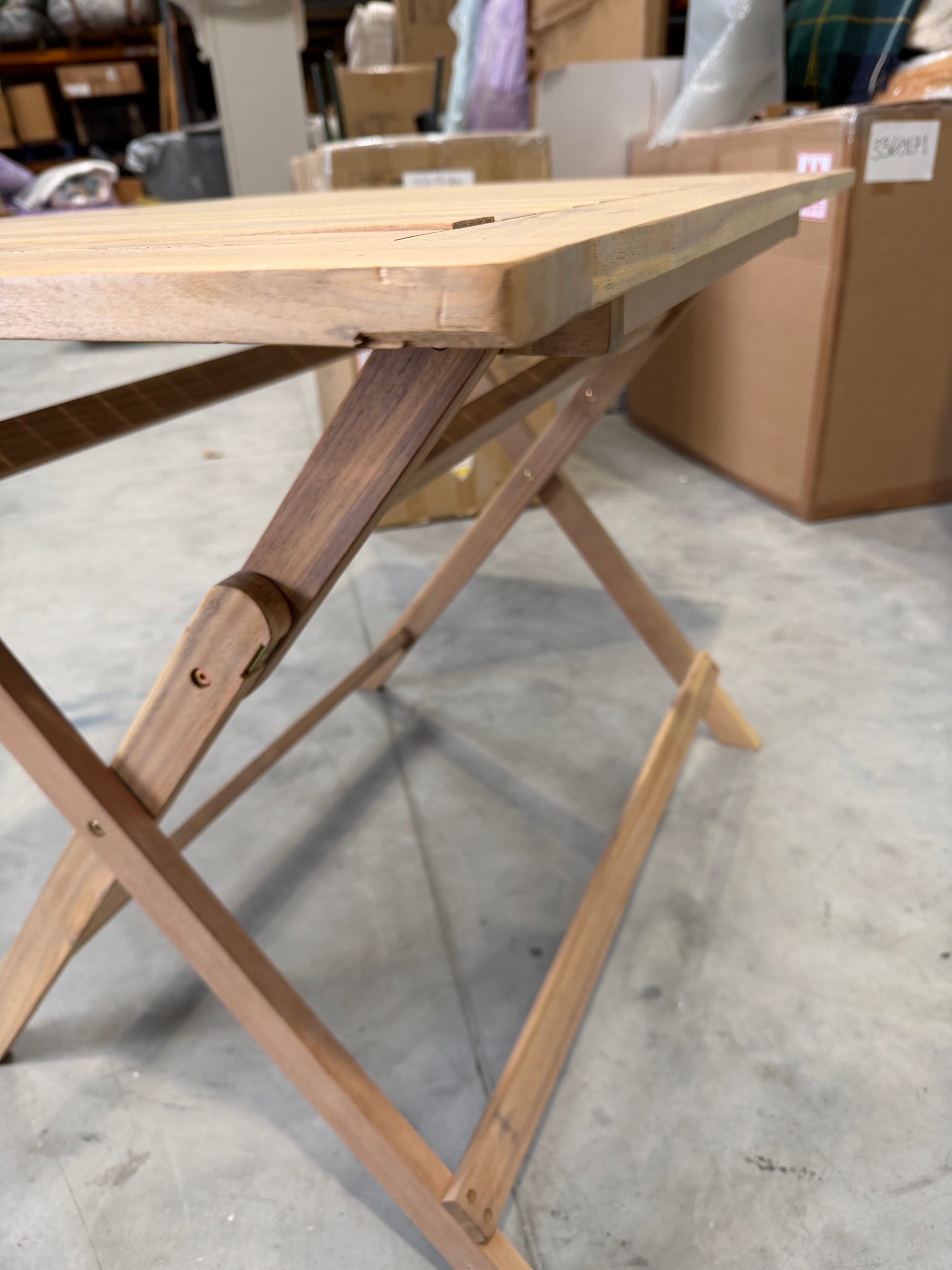 John Lewis ANYDAY Acacia Wood Folda Dan list