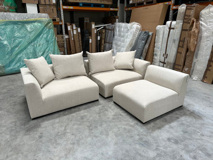 John Lewis Tokyo Medium RHF Corner Group Aquaclean Connie Natural