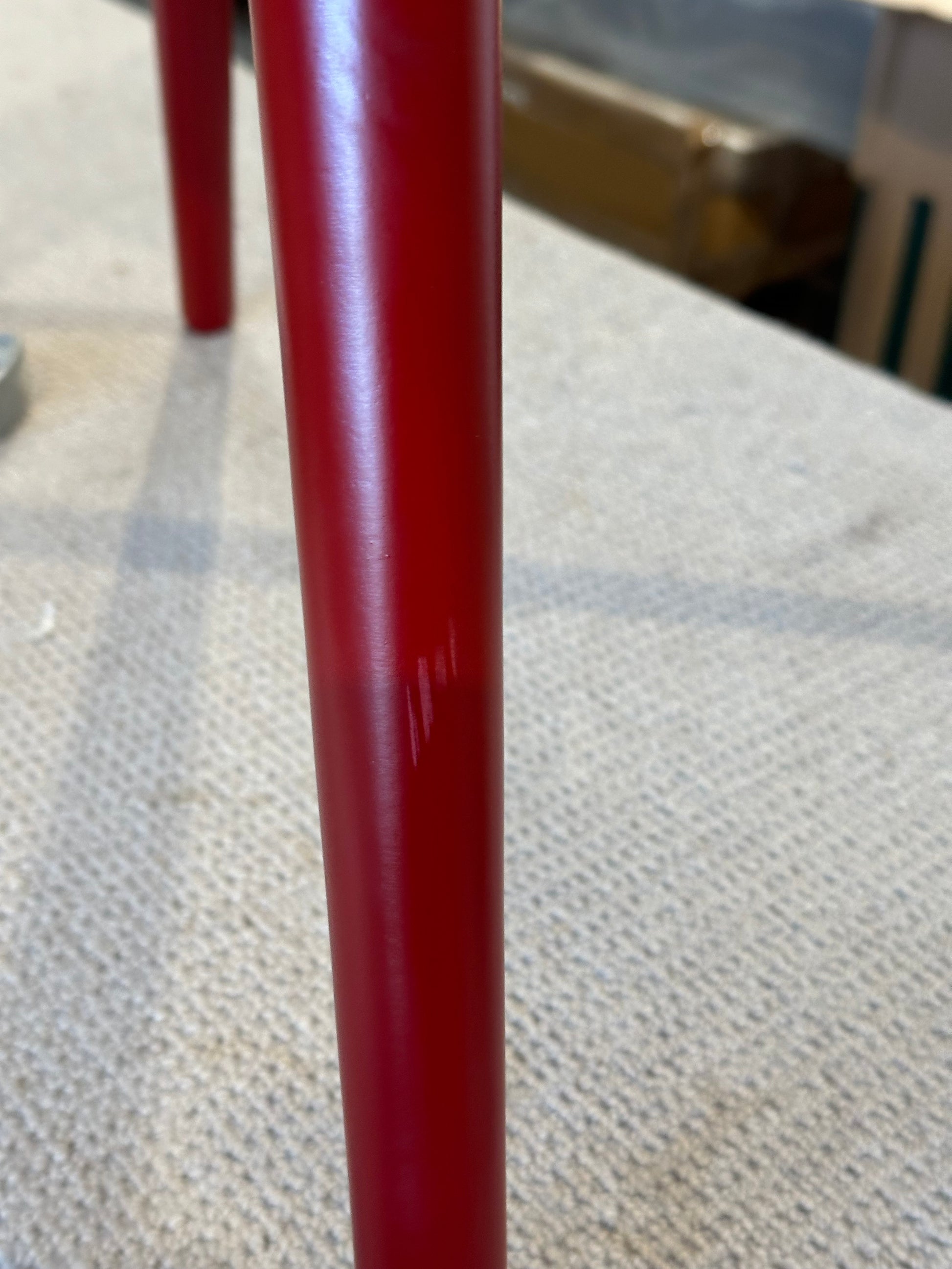 John Lewis Spindle Dining Chair, Set of 2, FSC-Certified (Beech Wood) Deep Red