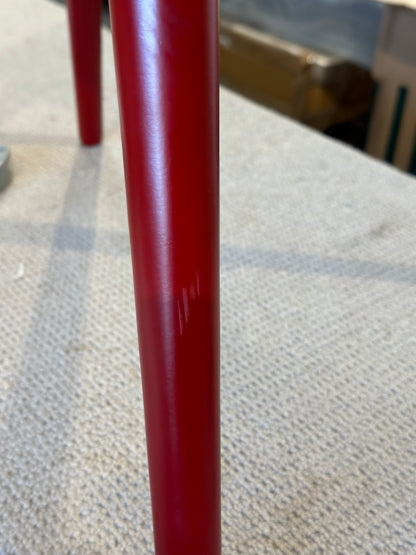 John Lewis Spindle Dining Chair, Set of 2, FSC-Certified (Beech Wood) Deep Red