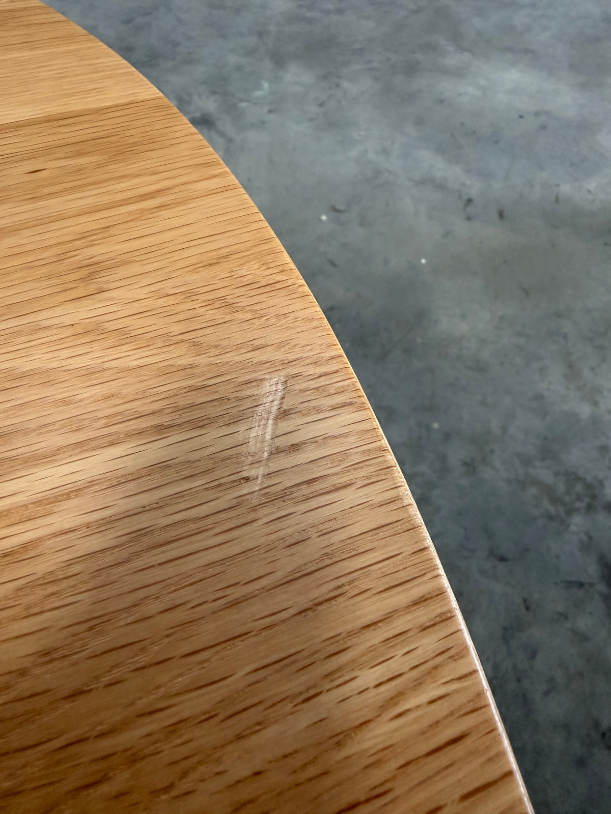 John Lewis Dining Table Round 4-6 Seater Notch