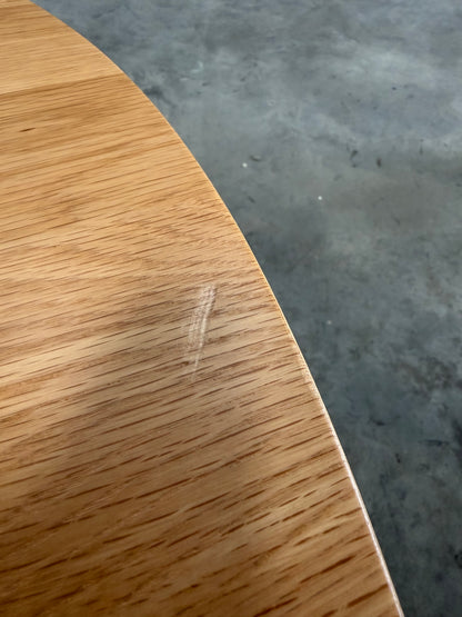 John Lewis Dining Table Round 4-6 Seater Notch