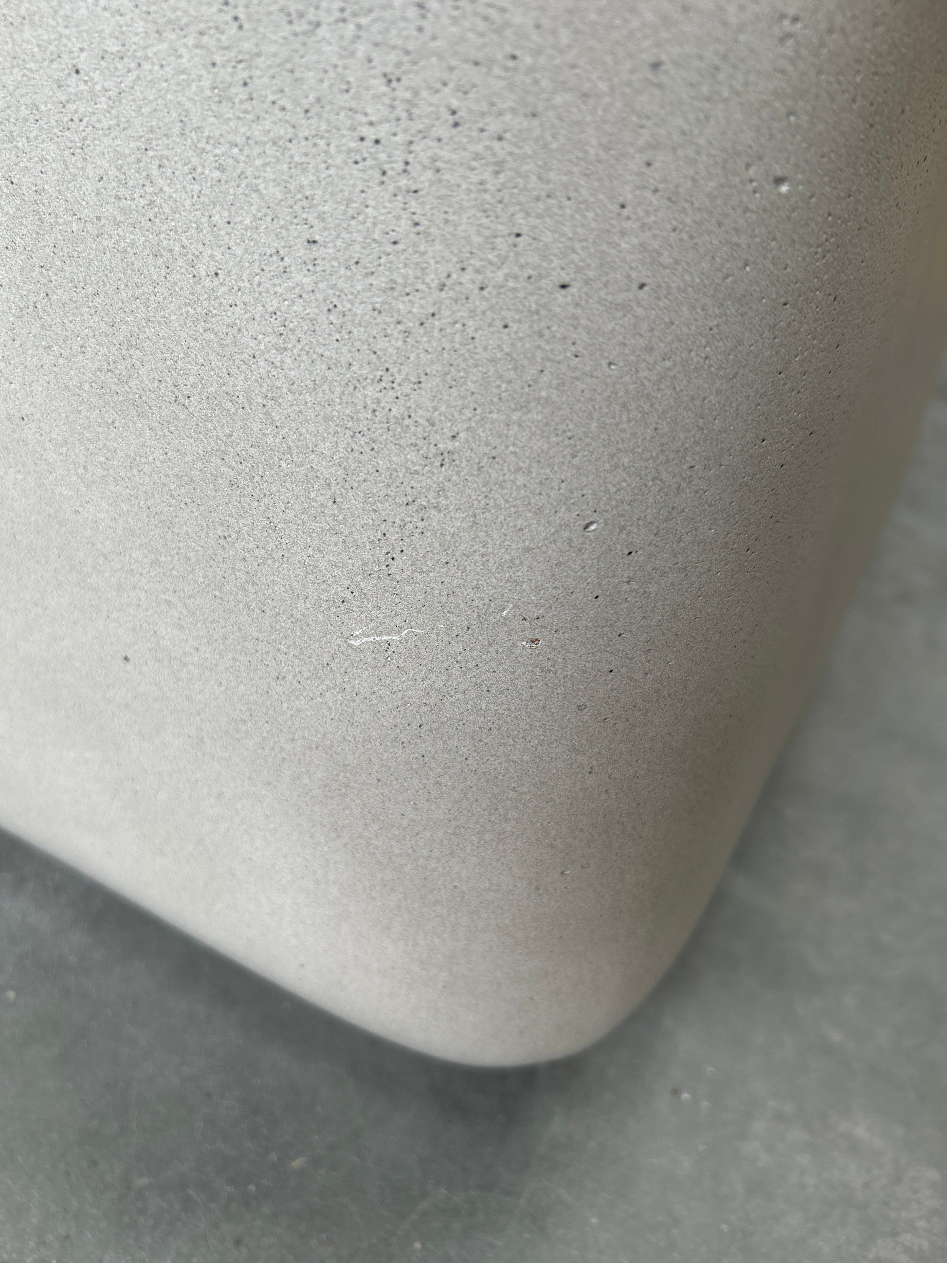 John Lewis Square Indoor/Outdoor Side Table, 45cm, Concrete - LIST