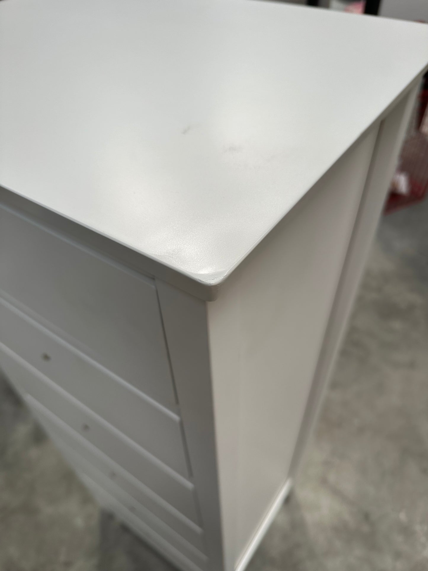 John Lewis ANYDAY John Lewis Wilton 6 Drawer Tallboy Chest White