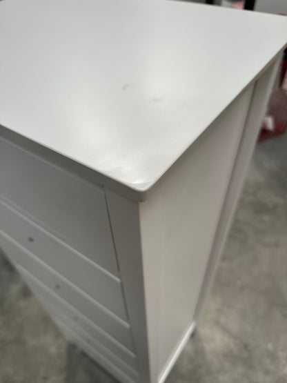 John Lewis ANYDAY John Lewis Wilton 6 Drawer Tallboy Chest White