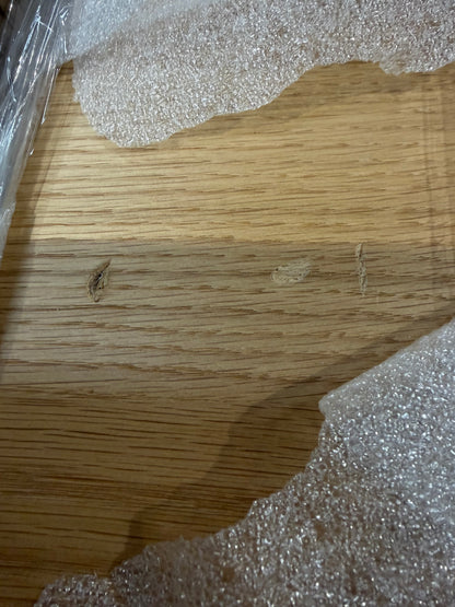 John Lewis Stanton Extending Dining Table, Oak/Black