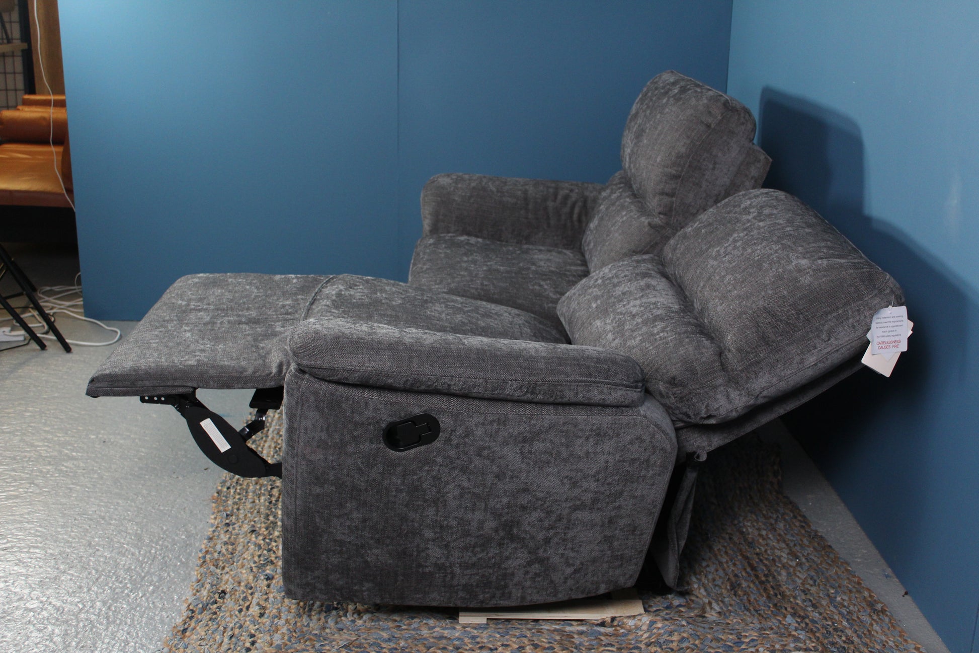 Argos Home Sandy 3 Seater Manual Recliner