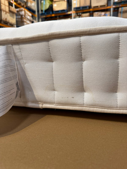 John Lewis British Natural Collection Linen 3250 Zip Link, Firmer Tension, Super King Size