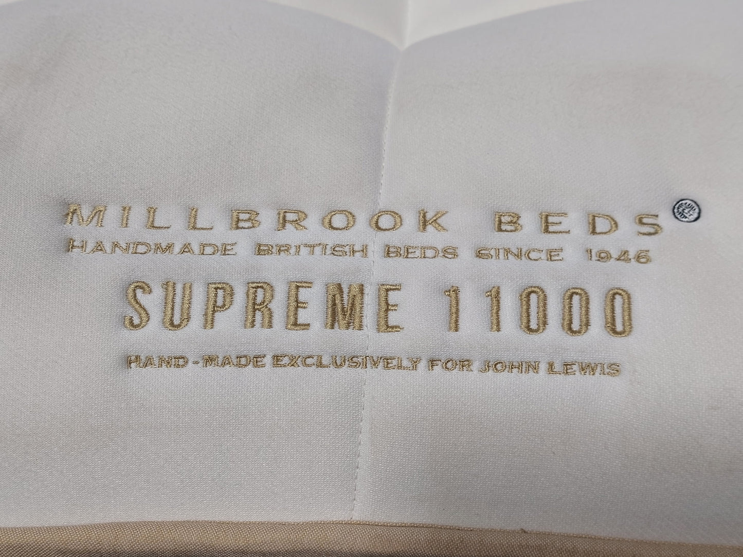 Millbrook Beds Supreme Collection 11000 Mattress, Firm Tension, King Size