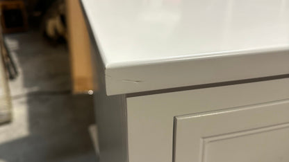 John Lewis St Ives 7 Drawer Chest white 3+4