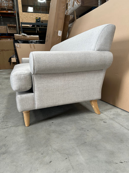 John Lewis ANYDAY Scroll II Medium 2 Seater Sofa, Light Leg Grey