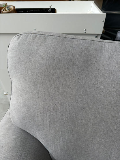 John Lewis Camden Large 3 Seater Sofa in Linen Storm Grey