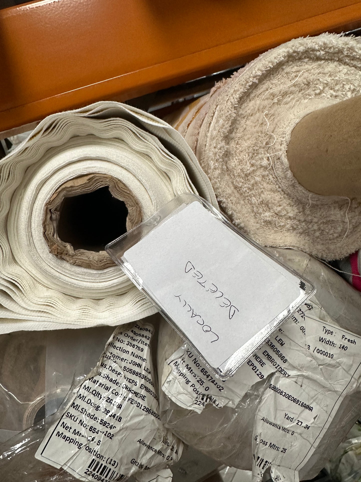 John Lewis Fabric Job Lot – Mixed Large Rolls