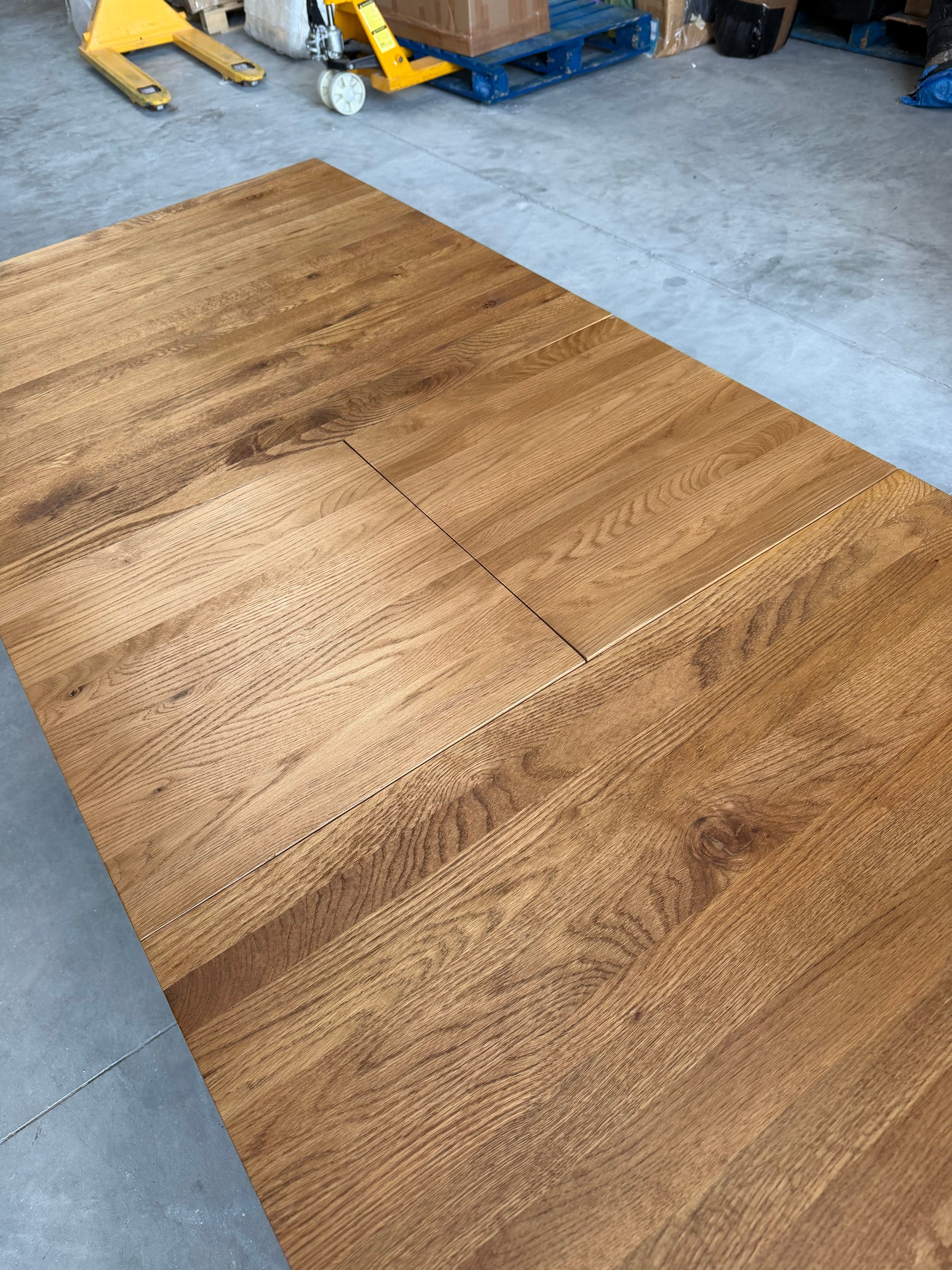 John Lewis Calia 8-10 Seater Extending Dining Table, Solid Oak