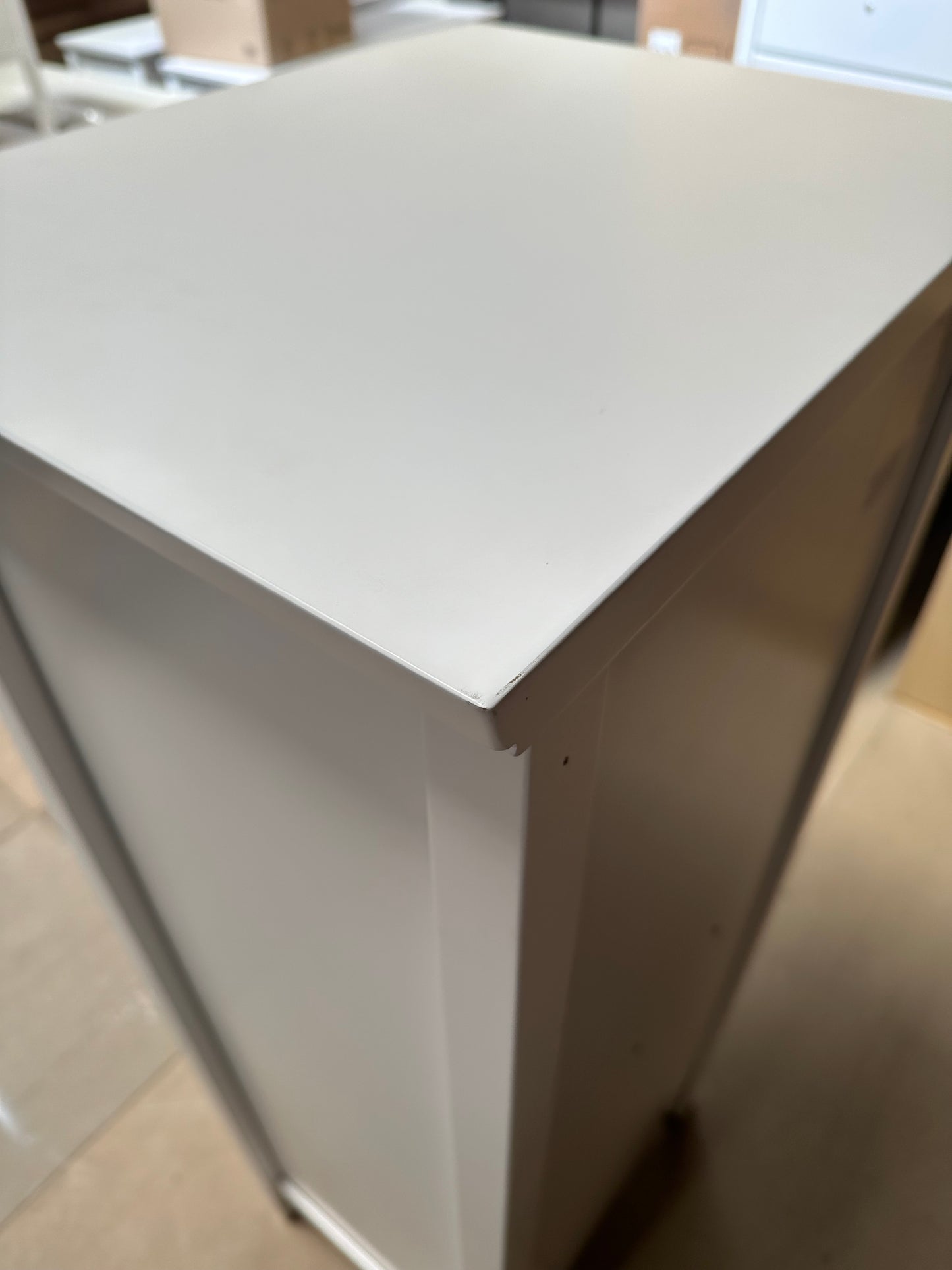 John Lewis Wilton 6 Drawer Tallboy Chest White Bedroom Furniture