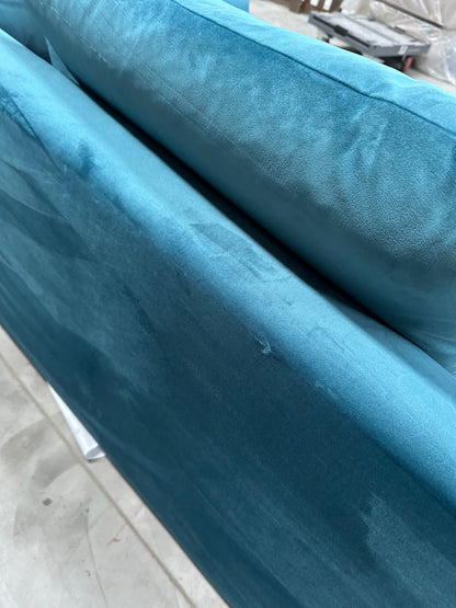 John Lewis Tokyo RHF Grand Modular Arm Unit In Velvet Teal