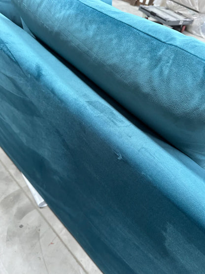 John Lewis Tokyo Grand 4 Seater Sofa  In Velvet Teal