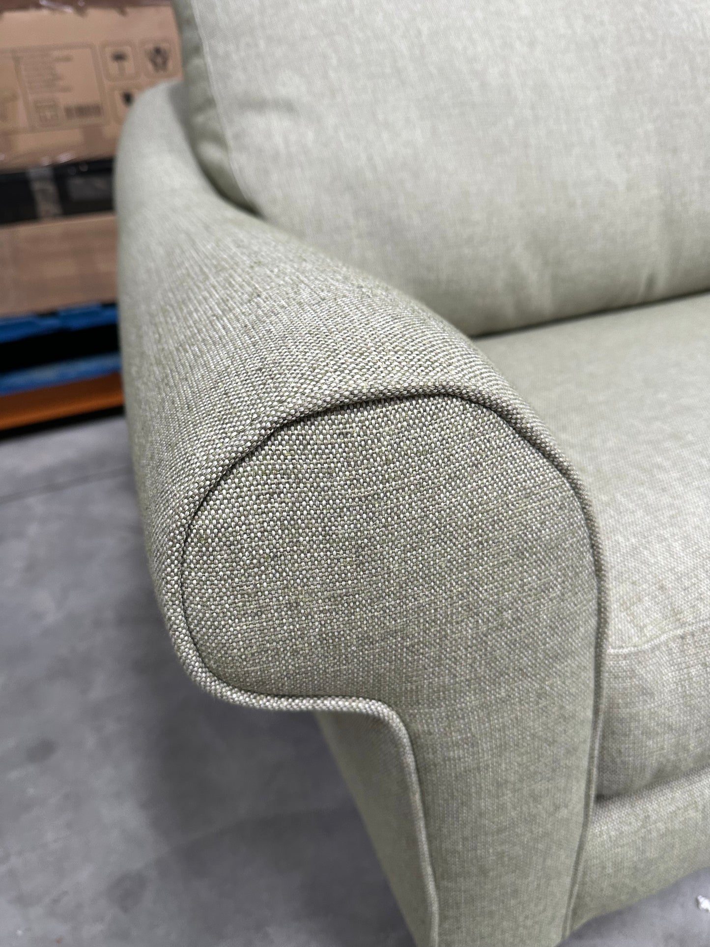 John Lewis Camber Grand 4 Seater Sofa Aquaclean Aston Green
