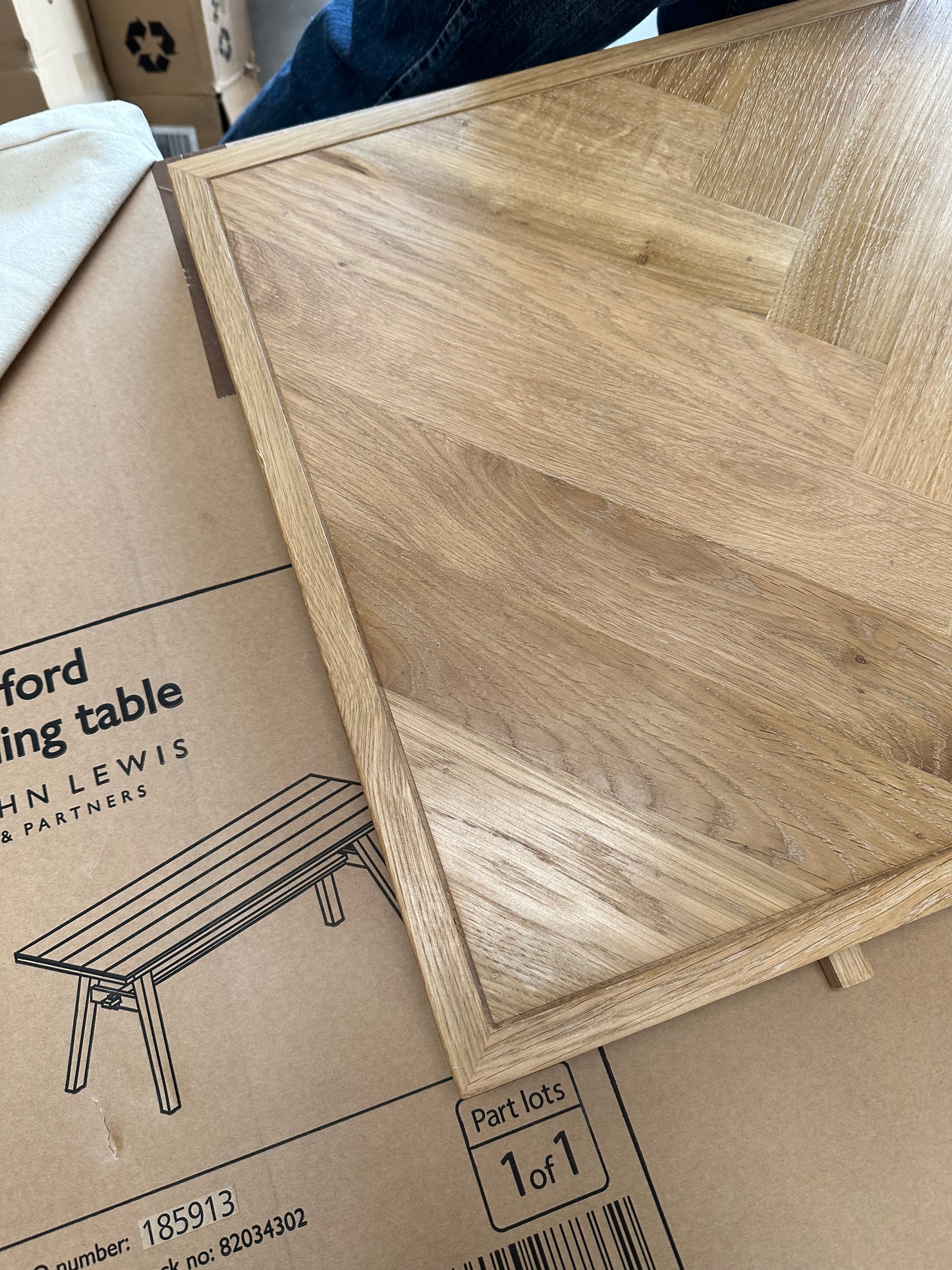 John Lewis Estate 6-10 Seater Extending Dining Table, Natural