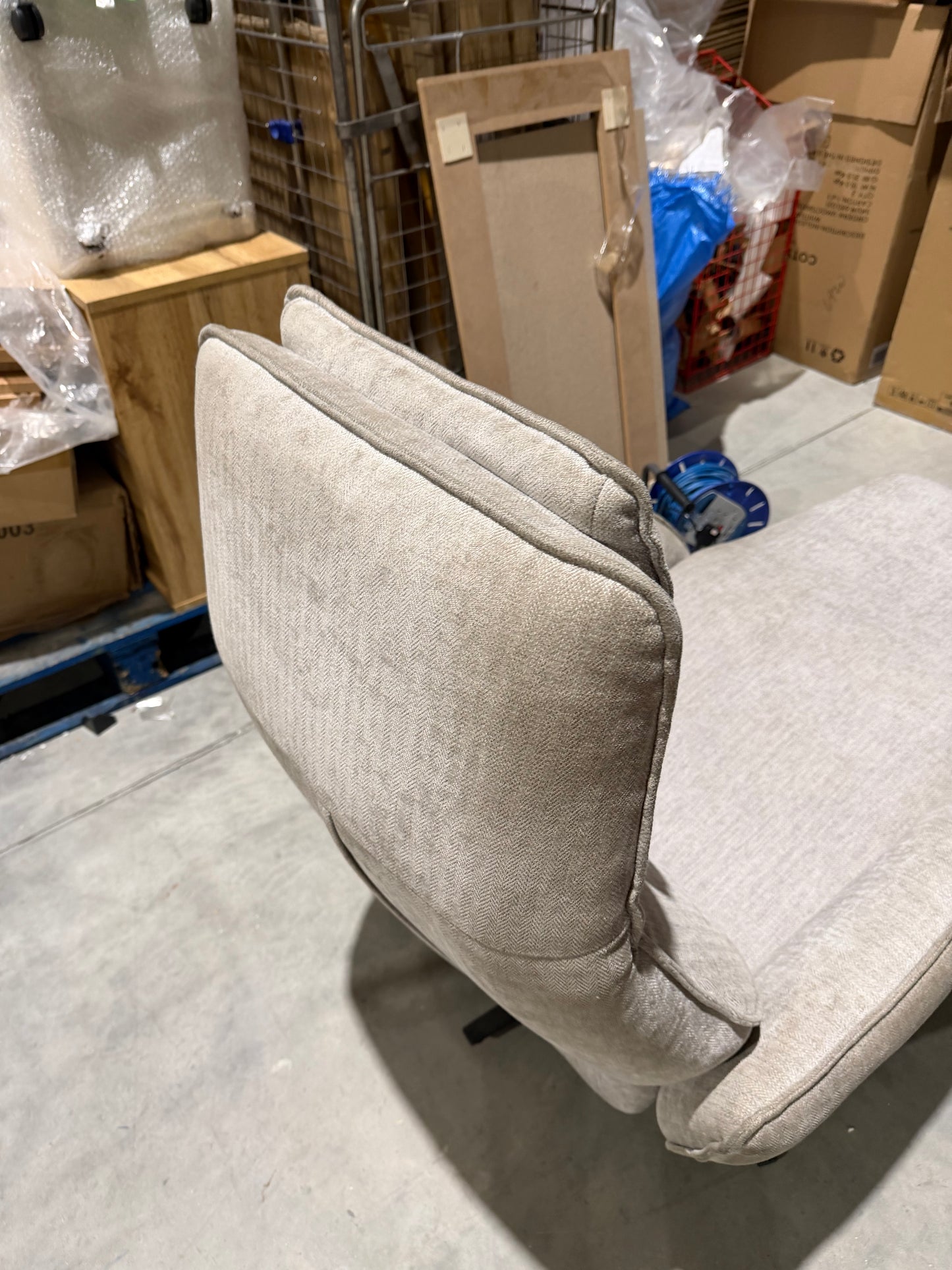 John Lewis Repose Zero Gravity Power Recliner Chair, Soft Weave Grey