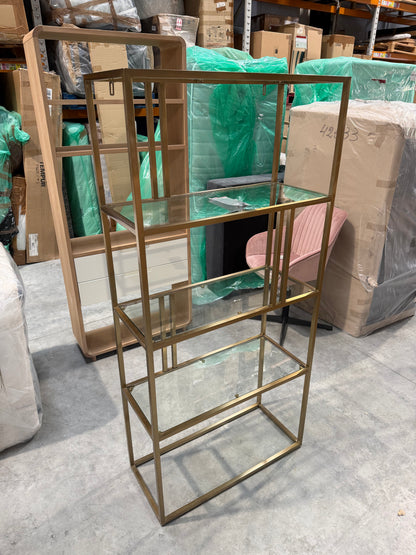 John Lewis Langham Bookcase, Brass