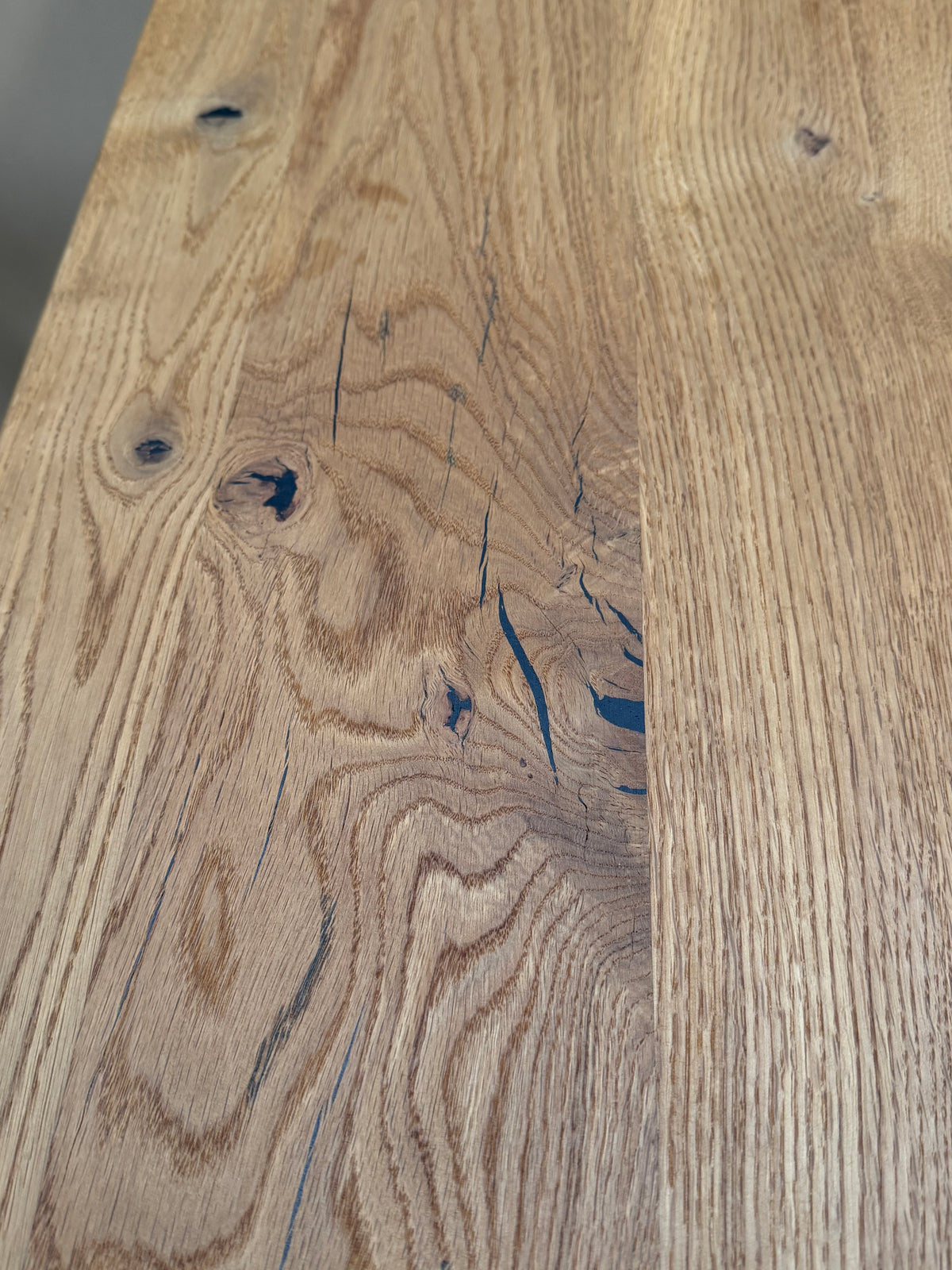 John Lewis Ripley Fixed Dining Table, Straight Edge, Solid Oak Natural Oil, L280 x W100cm - LIST