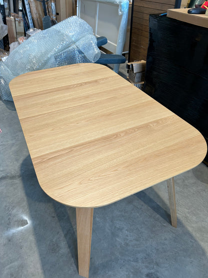 John Lewis Anton 6-8 Seater Extending Dining Table, Oak