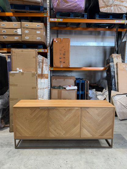 John Lewis Estate 3+3 Drawer Chest, Natural