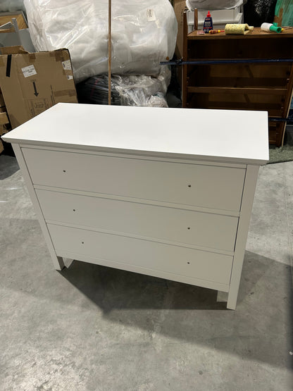 John Lewis Wilton 3 Drawer Chest White