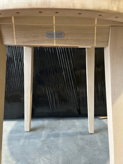 John Lewis Burford Round Garden Bistro Table 75cm Acacia Wood  Natural Garden