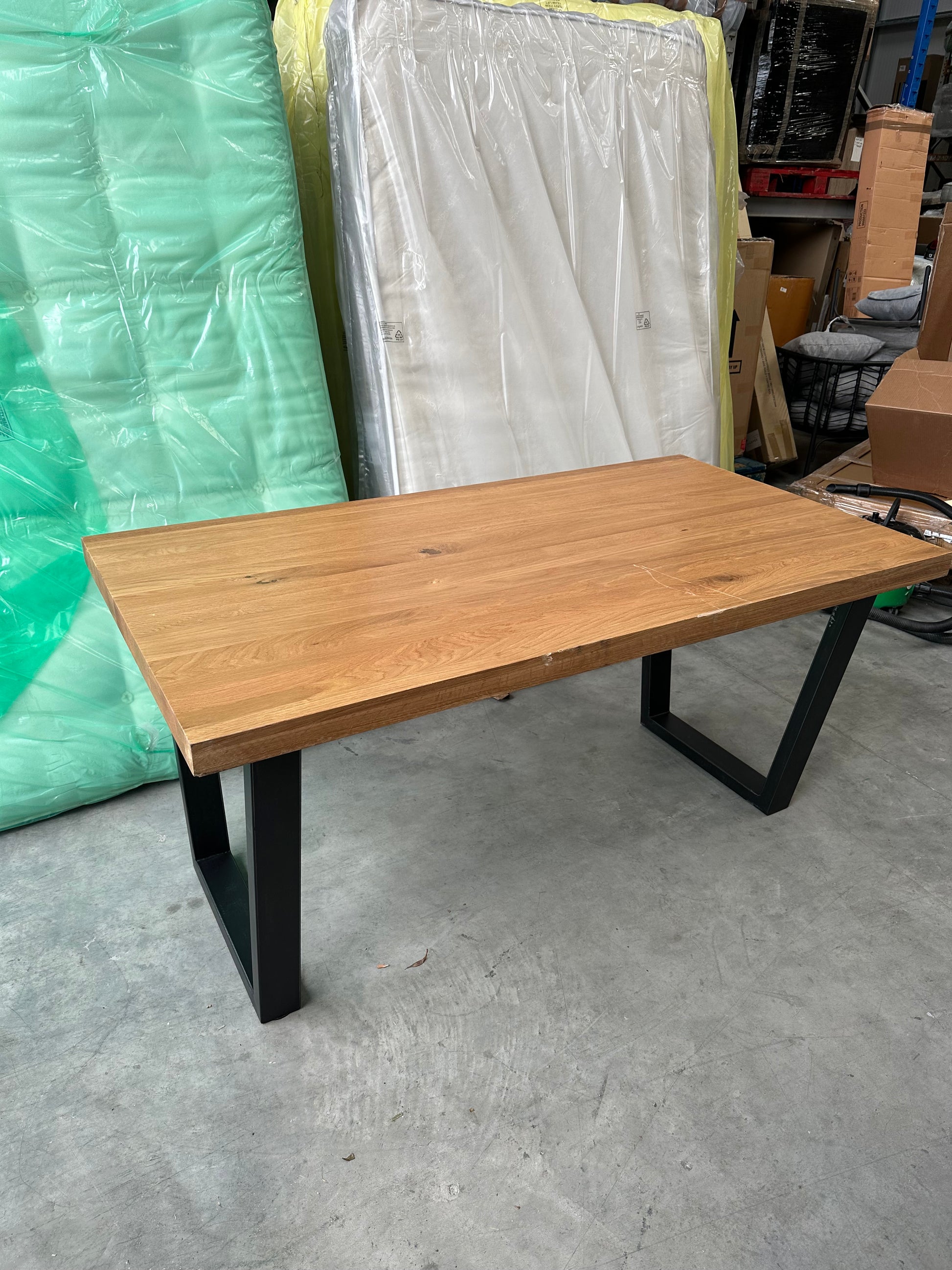 John Lewis Calia 6-10 Seater Extending Dining Table, Sold Oak