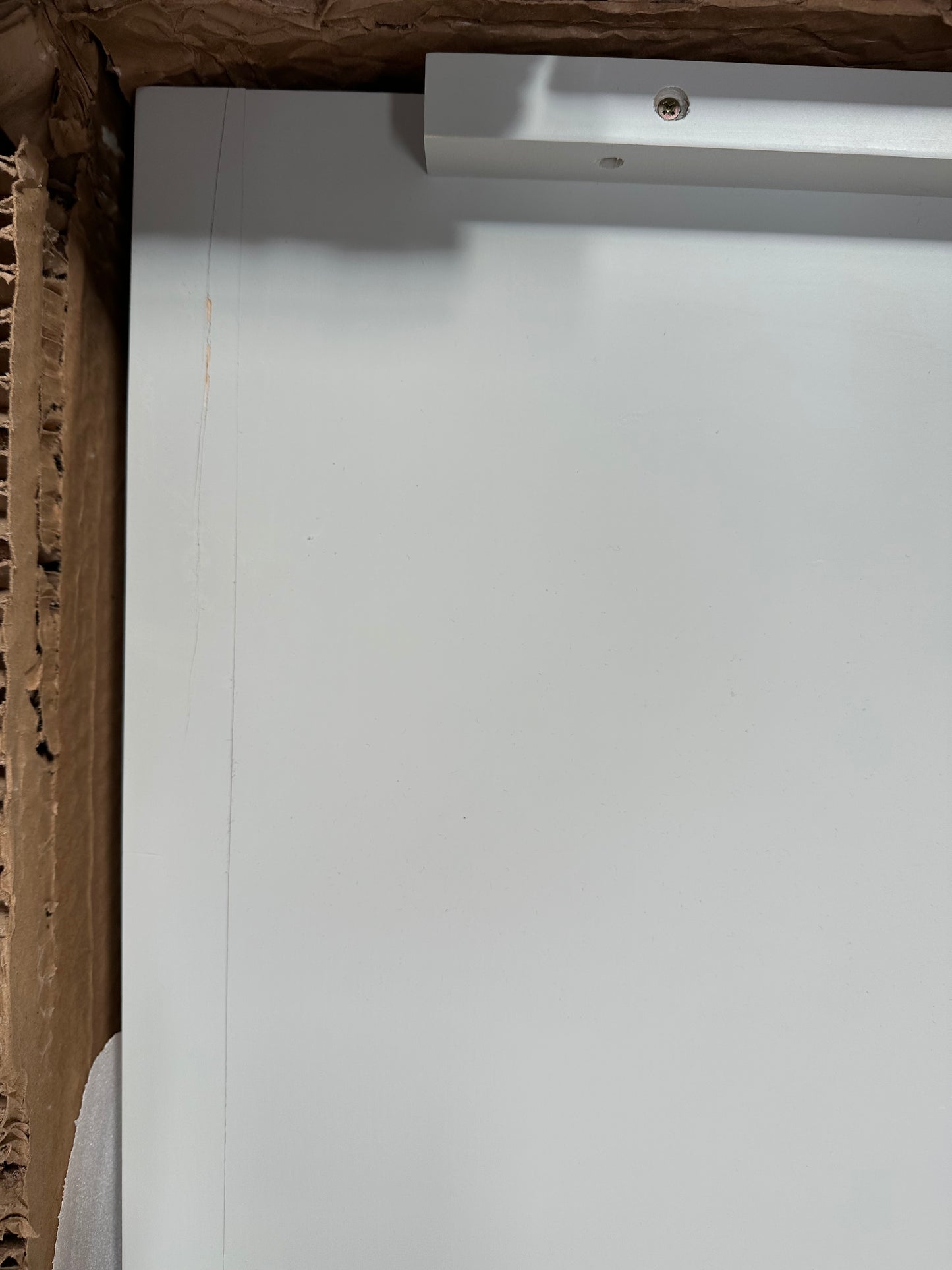 John Lewis Spindle Double Wardrobe in Grey with 2 drawers