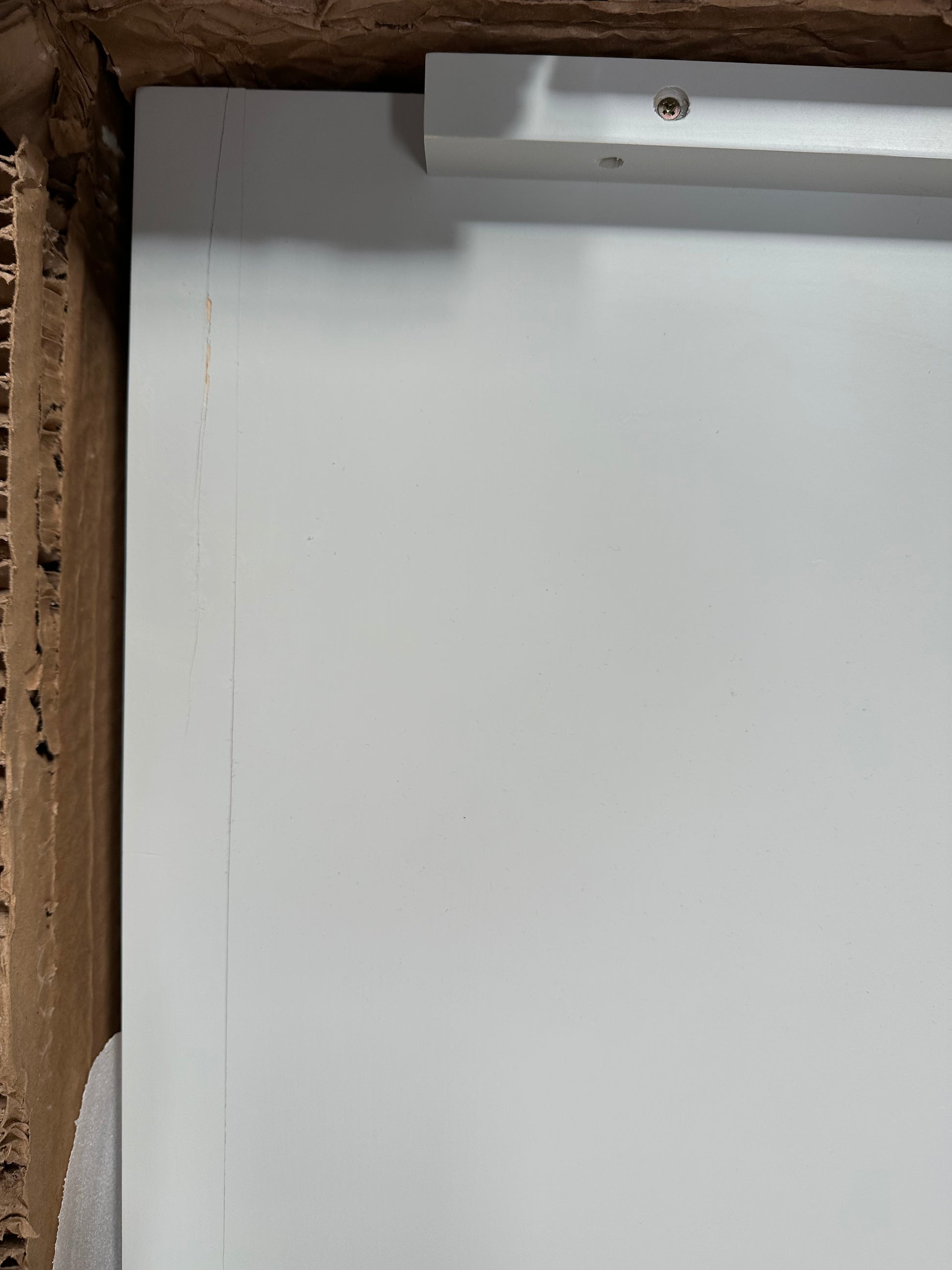 John Lewis Spindle Double Wardrobe in Grey with 2 drawers