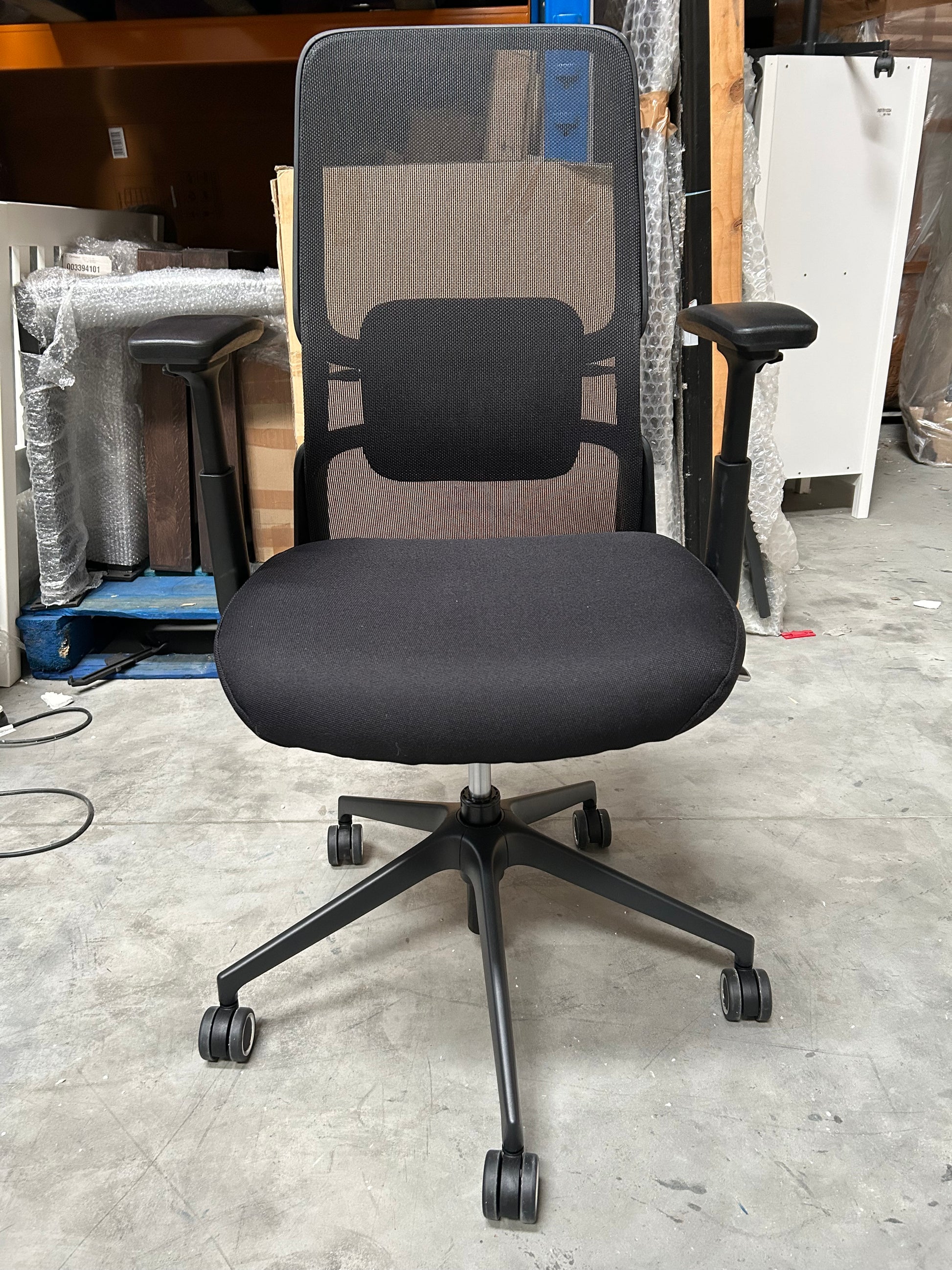 John Lewis James Mesh Office Chair, Black