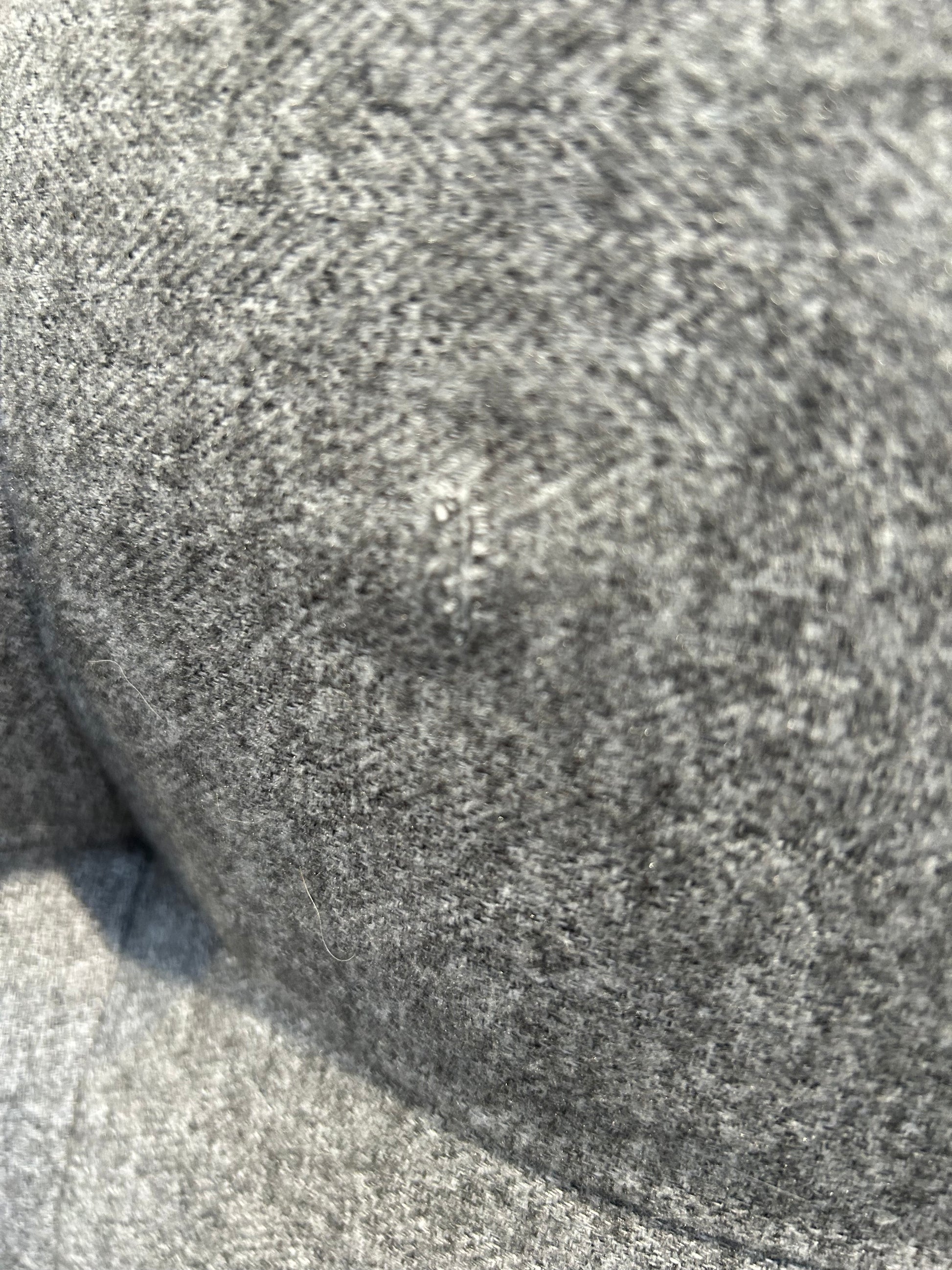 John Lewis Draper II Large 3 Seater Sofa Brushed Tweed Grey