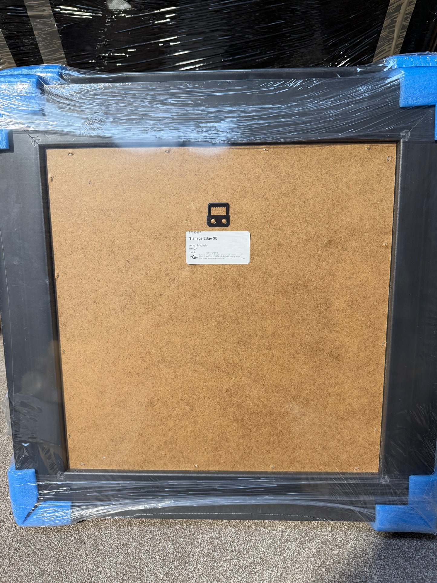 John Lewis Anna Schofield 'Field Calmness & Purple Valley' Framed Print, Set of