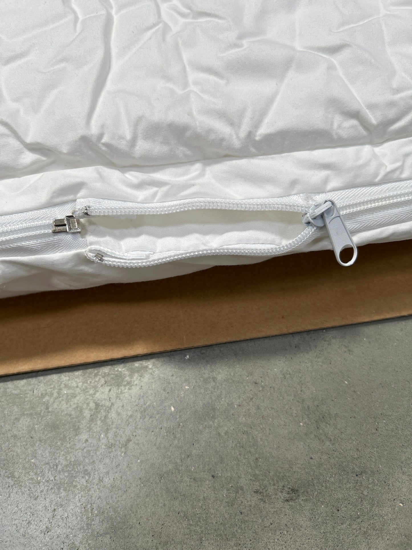 John Lewis Specialist Synthetic Luxury Memory Foam Mattress Topper, White Ivory, King Size - LIST