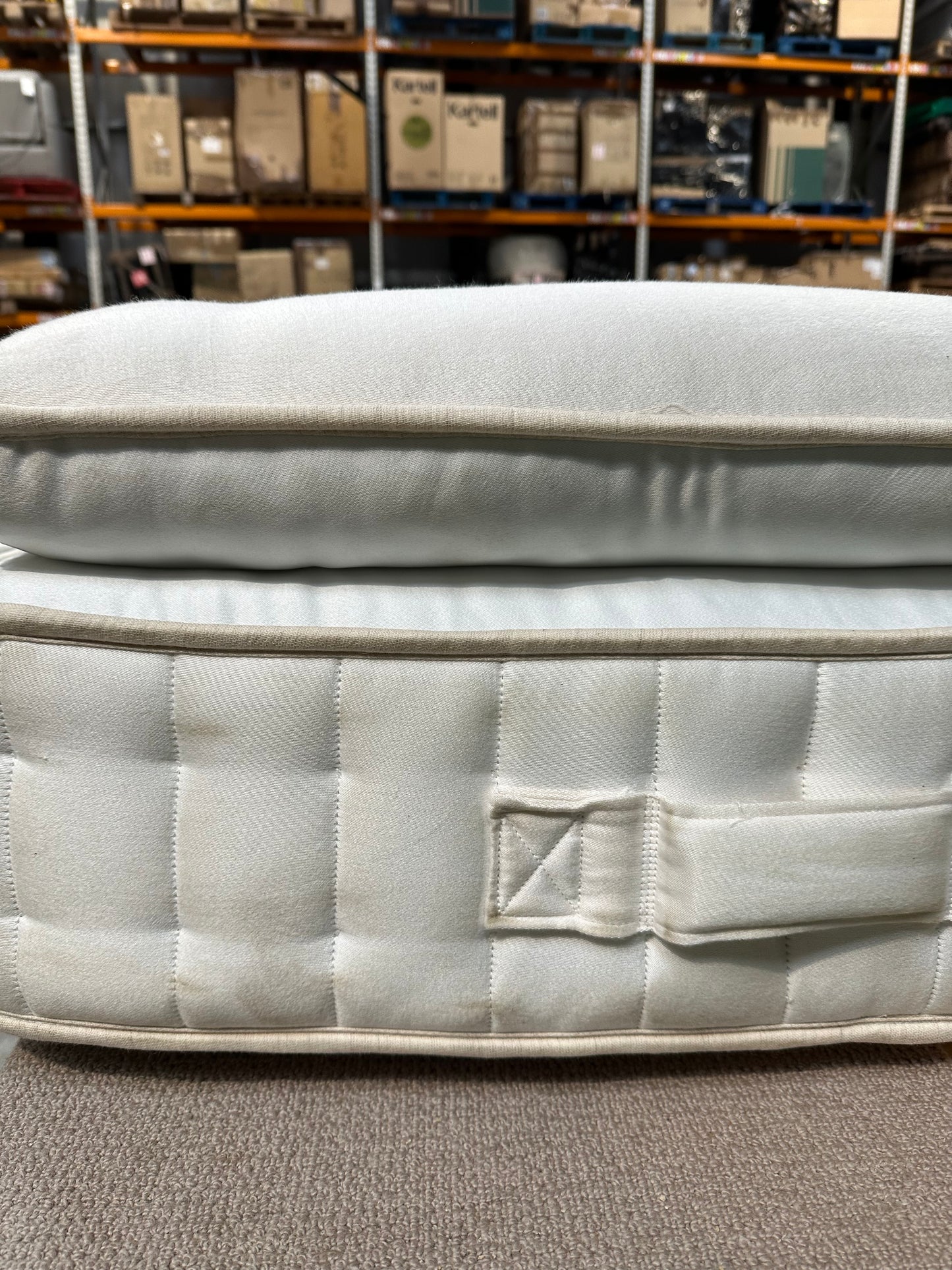 John Lewis British Natural Collection Cotswold Pillowtop 10250 Mattress, Regular Tension, King Size Firmer