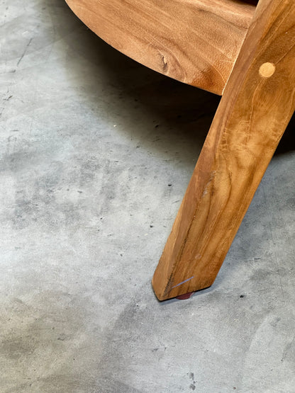 KETTLER Kubu 4-Seater Garden Lounging Set, FSC-Certified (Teak Wood), Natural/White