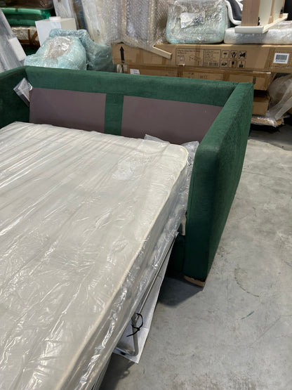 John Lewis Sofa Bed Alpine Green Booth
