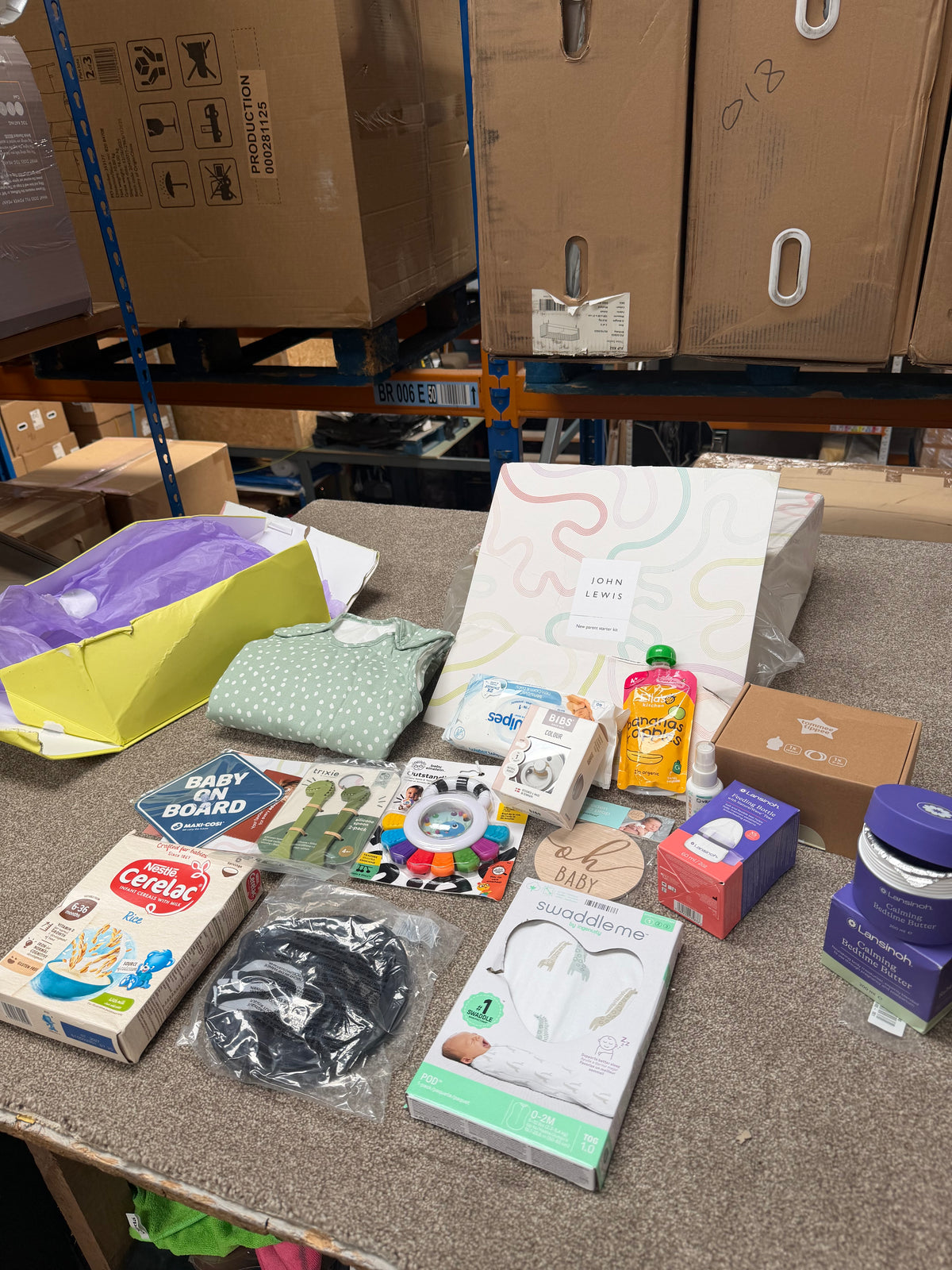 John Lewis New Parent Starter Kit Baby Box