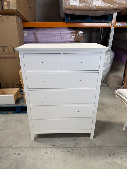 John Lewis Chest of Drawers 6 Drawer Chest White Storage