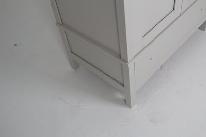 John Lewis Wilton Double Wardrobe, Linen 