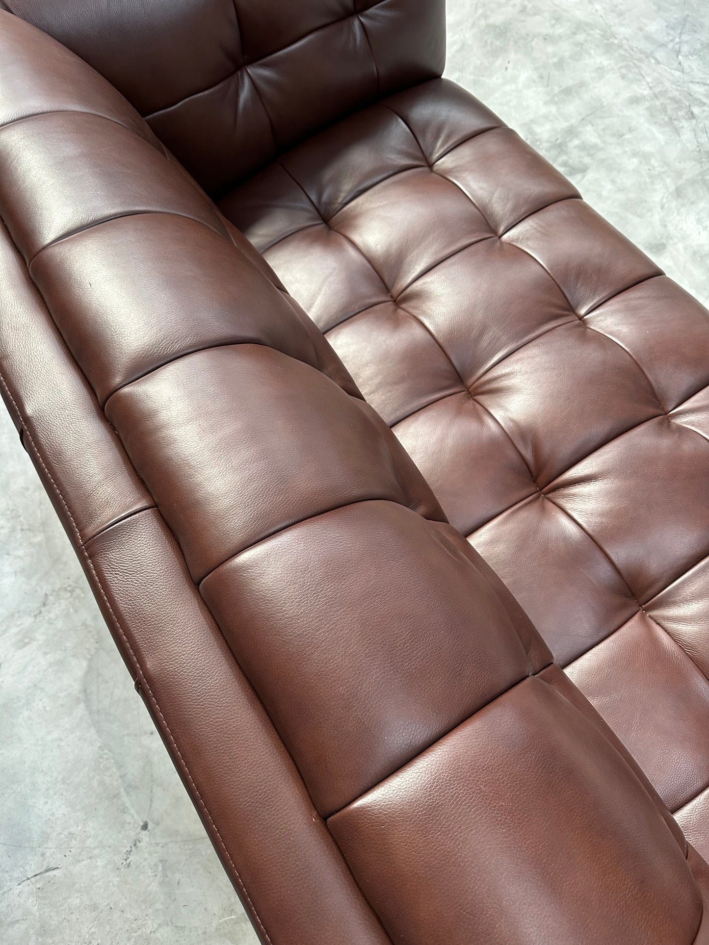 At The Helm Grace Large 3 Seater Leather Sofa Grand Coco